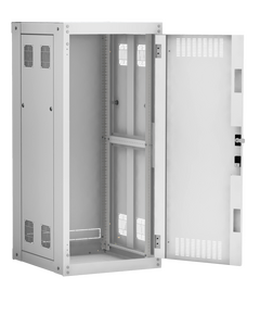 Купить Напольный шкаф Netlan EC-FZ-246060-MMM-GY 19", 24U, металлическая дверь, цельнометаллические стенки, Ш600хВ1242хГ600мм, в разобранном виде, серый, изображение 3 в интернет-магазине Irkshop.ru