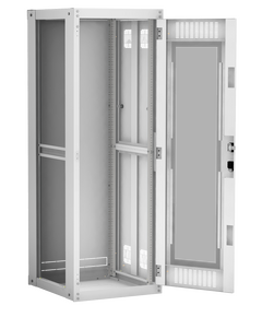 Купить Напольный шкаф Netlan EC-FZ-336060-GMM-GY 19", 33U, стеклянная дверь, цельнометаллические стенки, Ш600хВ1641хГ600мм, в разобранном виде, серый, изображение 2 в интернет-магазине Irkshop.ru