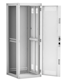 Купить Напольный шкаф Netlan EC-FZ-336060-MMM-GY 19", 33U, металлическая дверь, цельнометаллические стенки, Ш600хВ1641хГ600мм, в разобранном виде, серый, изображение 2 в интернет-магазине Irkshop.ru