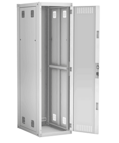 Купить Напольный шкаф Netlan EC-FZ-426080-MMM-GY 19", 42U, металлическая дверь, цельнометаллические стенки, Ш600хВ2042хГ800мм, в разобранном виде, серый, изображение 2 в интернет-магазине Irkshop.ru