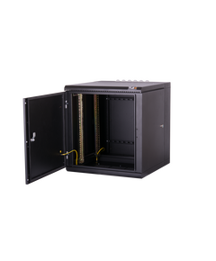 Купить Настенный двухсекционный шкаф TLK TWM-066060-M-BK 19", 6U, металлическая дверь, промышленный, степень защиты IP55, Ш600хВ370хГ600мм, черный, изображение 4 в интернет-магазине Irkshop.ru