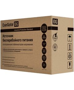 Купить Источник бесперебойного питания Exegate Power Back BNB-650 650VA, LED, RJ45/11, USB, Black [EP285555RUS], изображение 4 в интернет-магазине Irkshop.ru