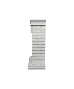 Купить Портал Firelight Bricks 25 WW камень белый, белая эмаль, изображение 4 в интернет-магазине Irkshop.ru