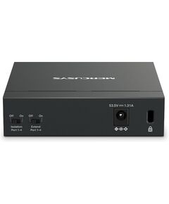 Купить Коммутатор Mercusys MS105GP 5-Port Gigabit, 4-Port PoE+, 1 Gigabit Non-PoE, изображение 3 в интернет-магазине Irkshop.ru