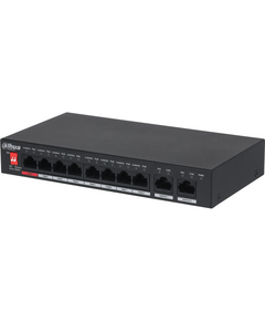 Купить Коммутатор Dahua DH-PFS3010-8ET-96 8x100Mb 8PoE неуправляемый в интернет-магазине Irkshop.ru