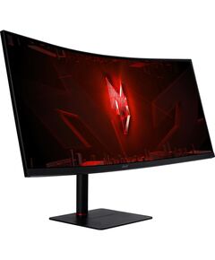 Купить Монитор Acer XV345CURV3bmiphuzx 34", ZeroFrame, Curved 1000R Black, 21:9, VA, 3440x1440, 1 / 0.5ms, 300cd, 180Hz, 1xHDMI(2.0) + 1xDP(1.4) + 1xType-C(65W) + Audio out + USB 2.0x2+USB-B, Speakers 3Wx2 [UM.CX5EE.301], изображение 2 в интернет-магазине Irkshop.ru