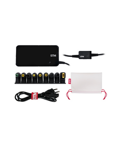 Купить Универсальный адаптер для ноутбуков STM DLU90 90W, EU AC power cord & Car Cigaratte Plug, USB(2.1A), изображение 8 в интернет-магазине Irkshop.ru