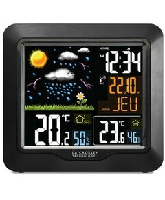 Купить Домашняя погодная станция с цветным экраном LaCrosse WS6820 цвет черный, изображение 2 в интернет-магазине Irkshop.ru