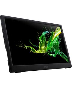 Купить Портативный монитор Acer PM161QBbmiuux 15.6", ZeroFrame, 16:9, IPS, 1920x1080, 4ms, 250cd, 60Hz, 1xMiniHDMI + 2xType-C(15W) + Audio Out, Speakers 1Wx2, UltraThin Black [UM.ZP1EE.B02], изображение 2 в интернет-магазине Irkshop.ru