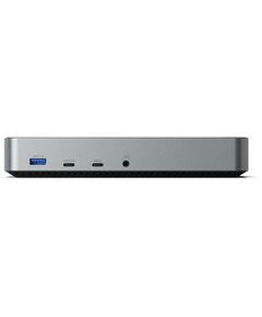 Внешние аккумуляторы, зарядные устройства: Док-станция Satechi Triple 4K Display Docking Station Space Gray цвет серый космос [ST-D4KTM-EU] фотографии