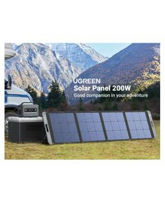 Купить Солнечная панель портативная UGREEN SC200 Solar Panel 200Вт Dark Gray цвет темно-серый [15114_], изображение 3 в интернет-магазине Irkshop.ru