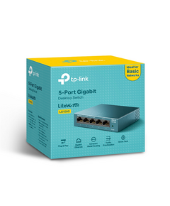 Купить Коммутатор TP-Link LS105G 5х10/100/1000Mbps RJ-45, metal shell, desktop and wall mountable, plug and play, support 802.1p QoS, power saving, изображение 3 в интернет-магазине Irkshop.ru