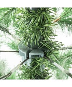 Купить Ель новогодняя искусственная  ЗОЛОТАЯ СКАЗКА Velvet Pinewood 210 см с инеем и шишками, ПВХ, изображение 4 в интернет-магазине Irkshop.ru