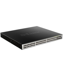 Купить Коммутатор D-link DGS-3630-52PC/A2ASI Managed L3 Stackable Switch 44x1000Base-T PoE, 4x10GBase-X SFP+, 4xCombo 1000Base-T PoE/SFP, PoE Budget 370W (740W with DPS-700), Surge 6KV, CLI, 1000Base-T Management, RJ45 Console, mini-USB Console, USB, RPS, Alarm, изображение 2 в интернет-магазине Irkshop.ru