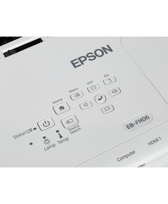 Купить Проектор Epson EB-FH06 LCD, 3500Lm, 1920x1080, 16000:1, 6000 часов, 1xUSB typeA, 1xUSB typeB, 2xHDMI, 2.7кг [V11H974040], изображение 11 в интернет-магазине Irkshop.ru