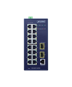 Купить Коммутатор Planet IGS-4215-16T2S IP30 Industrial L2/L4 16-Port 10/100/1000T + 2-Port 100/1000X SFP Managed Switch (-40~75 degrees C), изображение 2 в интернет-магазине Irkshop.ru