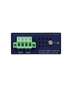 Купить Коммутатор Planet IGS-510TF IP30 Compact size 4-Port 10/100/1000T + 1-Port 100/1000X SFP Gigabit Ethernet Switch (-40~75 degrees C, dual 9~48V DC/24V AC), изображение 3 в интернет-магазине Irkshop.ru