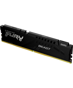 Купить Память оперативная Kingston Fury Beast Black 8Gb PC4-38400 DDR5 CL38 DIMM [KF548C38BB-8], изображение 2 в интернет-магазине Irkshop.ru