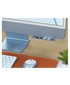 Купить USB-C-концентратор Satechi Aluminum USB-C Clamp Hub для 24" iMac, цвет синий [ST-UCICHB], изображение 5 в интернет-магазине Irkshop.ru