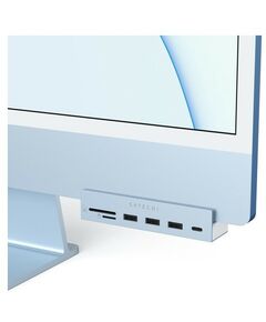 Купить USB-C-концентратор Satechi Aluminum USB-C Clamp Hub для 24" iMac, цвет синий [ST-UCICHB], изображение 4 в интернет-магазине Irkshop.ru