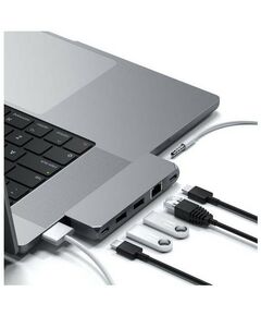 USB концентраторы (USB hub): Хаб Satechi Pro Hub Mini цвет - серый космос [ST-UCPHMIM] фотографии