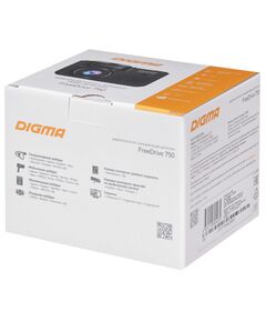 Купить Видеорегистратор Digma Freedrive 750 GPS, с радар-детектором, черный [FD750], изображение 19 в интернет-магазине Irkshop.ru