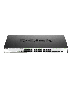 Купить Коммутатор D-link DGS-1210-28X/ME/B1B Managed L2 Metro Ethernet Switch 24x1000Base-T, 4x10GBase-X SFP+, Surge 6KV, CLI, RJ45 Console, RPS, изображение 2 в интернет-магазине Irkshop.ru