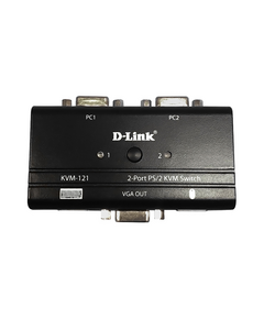 Купить Коммутатор D-link KVM-121/B1A 2-port KVM Switch, VGA+PS/2 ports, изображение 3 в интернет-магазине Irkshop.ru