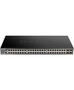 Купить Коммутатор D-link DGS-1250-52X/A1A Smart L2 Switch 48x1000Base-T, 4х10GBase-X SFP+, CLI, RJ45 Console, изображение 2 в интернет-магазине Irkshop.ru