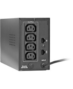 Купить Источник бесперебойного питания Exegate Power Back BNB-400 400VA, LED, AVR, RJ45/11, металлический корпус, Black [EP285521RUS], изображение 2 в интернет-магазине Irkshop.ru