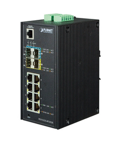 Купить Коммутатор Planet IGS-5225-8P4S IP30 Industrial L2+/L4 8-Port 1000T 802.3at PoE+ 4-port 100/1000X SFP Full Managed в интернет-магазине Irkshop.ru