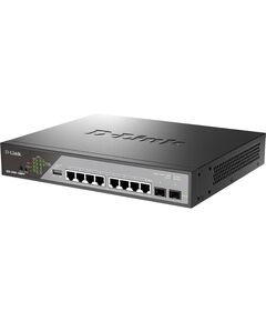 Купить Сетевой коммутатор D-link DSS-200G-10MPP/A1A Smart L2 Surveillance Switch 8х1000Base-T PoE 802.3bt 90W, 2x1000Base-X SFP, PoE Budget 242W, Long-range PoE up to 250m, изображение 2 в интернет-магазине Irkshop.ru