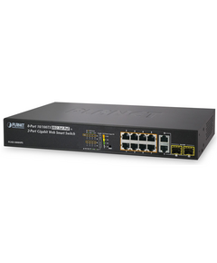 Купить Коммутатор Planet FGSD-1008HPS 8-Port 10/100TX 802.3at High Power POE +  2-Port Gigabit TP/SFP Combo Managed (120W) в интернет-магазине Irkshop.ru