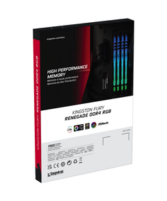 Купить Память оперативная Kingston FURY Renegade RGB 8Gb 3600MHz DDR4 CL16DIMM [KF436C16RBA/8], изображение 6 в интернет-магазине Irkshop.ru