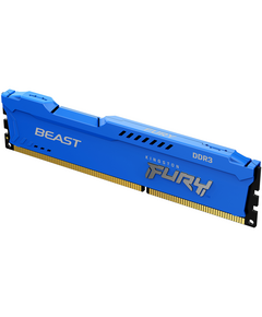 Купить Память оперативная Kingston FURYBeastBlue 8GB PC3-12800 1600MHz DDR3 CL10 DIMM [KF316C10B/8], изображение 2 в интернет-магазине Irkshop.ru