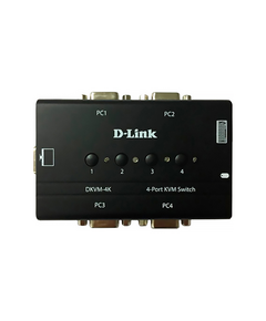 Купить Коммутатор D-link DKVM-4K/B3A 4-port KVM Switch, VGA+PS/2 ports, изображение 4 в интернет-магазине Irkshop.ru