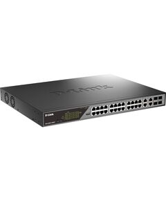 Купить Сетевой коммутатор D-link DSS-200G-28MPP/A1A Smart L2 Surveillance Switch 24х1000Base-T PoE (8 PoE ports 802.3bt 90W), 4xCombo 1000Base-T PoE/SFP, PoE Budget 518W, Long-range PoE up to 250m в интернет-магазине Irkshop.ru