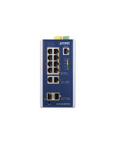 Купить Коммутатор управляемый Planet IGS-5225-8P2T2S IP30 Industrial L2+/L4 8-Port 1000T 802.3at PoE + 2-Port 10/100/1000T + 2-Port 100/1000X SFP, изображение 2 в интернет-магазине Irkshop.ru