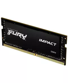 Купить Модуль памяти Kingston FURY Impact Gaming 8Gb DDR4 3200 SO-DIMM Non-ECC, CL20, 1.2V, RTL [KF432S20IB/8], изображение 2 в интернет-магазине Irkshop.ru