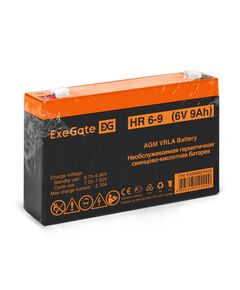 Купить Аккумулятор для UPS Exegate HR 6-9 6V, 9Ah [EX285851RUS], изображение 5 в интернет-магазине Irkshop.ru