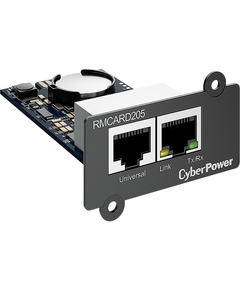 Купить Карта удаленного управления для ИБП CyberPower RMCARD205 SNMP card для OL, OLS, PR, OR series UPSs, PowerPanel® Business Edition software, сompatible with ENVIROSENSOR, 0.15x0.15x0.07m., 0.2кг в интернет-магазине Irkshop.ru