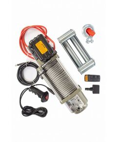 Лебедки, тали, тельферы: Лебедка автомобильная TOR ЛА SEC15000 г/п 6804 кг 28 м 24V [1004318] фотографии