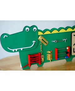 Купить Бизиборд «Добрый крокодильчик», изображение 2 в интернет-магазине Irkshop.ru