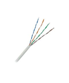 Купить Кабель Caplex IZ-C4U5-0101-B305 Cat5e 4 пары UTP PVC (внутренний), белый, коробка 305 м в интернет-магазине Irkshop.ru