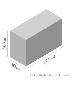 Купить Источник бесперебойного питания Ippon Back Basic 850S Euro 850ВА, 480Вт, черный [1373876], изображение 3 в интернет-магазине Irkshop.ru