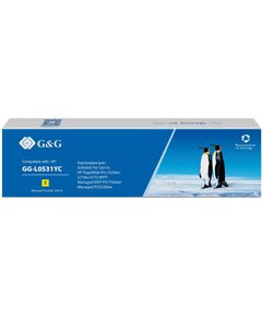 Купить Картридж струйный G&G GG-L0S31YC желтый 976YC для HP PageWide Pro 552/577/55250 MFP 57750 245ml в интернет-магазине Irkshop.ru