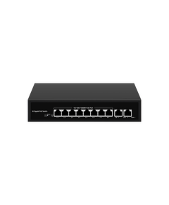 Купить Коммутатор неуправляемый Gigalink GL-SW-G007-08PL 8 PoE (802.3af/at) порта 10/100/1000Мбит/с, 7-8 порт до 250м cat6, 2 порта 1000Мбит/с Base-T, PoE Watchdog, VLAN, 120Вт в интернет-магазине Irkshop.ru