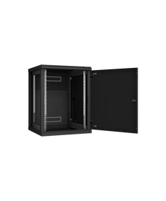 Купить Настенный разборный шкаф TLK TWC-156060-R-M-BK 19", 15U, металлическая дверь, Ш600хВ770хГ600мм, 2 пары монтажных направляющих, черный, изображение 3 в интернет-магазине Irkshop.ru
