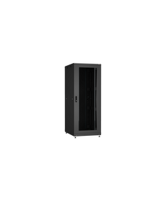 Купить Напольный шкаф TLK TFR-428010-GMMM-R-BK 19", 42U, стеклянная дверь, Ш800хВ2010хГ1000мм, в разобранном виде, черный в интернет-магазине Irkshop.ru