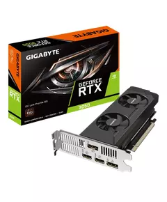 Купить Видеокарта GigaByte GeForce RTX 3050 6Gb PCI-E 4.0 6bit GDDR6 HDMIx2 DPx2 HDCP Ret low profile [GV-N3050OC-6GL] в интернет-магазине Irkshop.ru